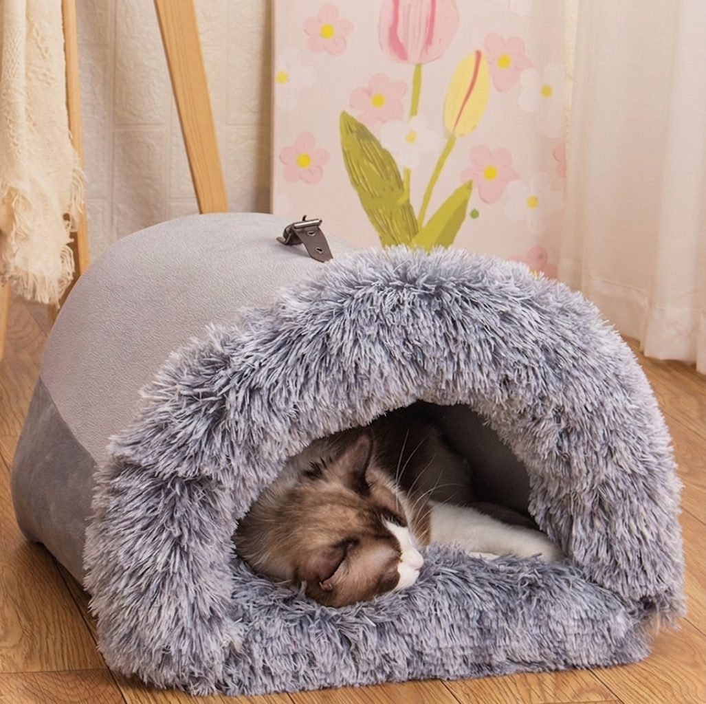 Cuccia Portatile Super Soffice: Il Letto Perfetto per l'Inverno